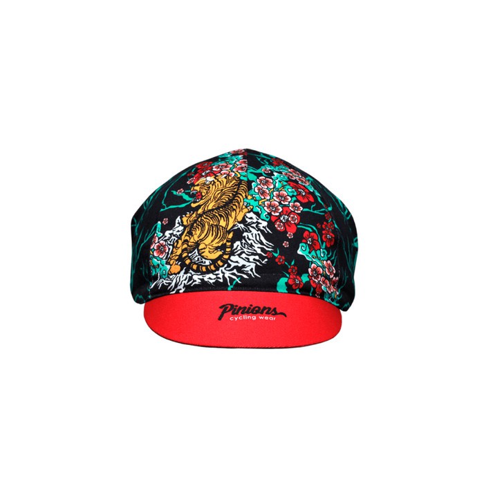 Pinions Cycling Caps cap topi sepeda - TIGER