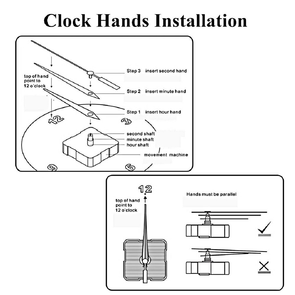 ( BISA COD) Jam Dinding Tempel Angka DIY Analog 3D Jam Aesthetic Besar Tembok Manual Clock Modern Silent Sweeping Movement Quartz