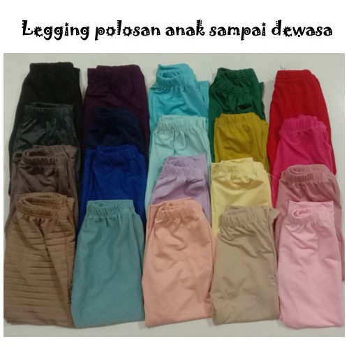 Legging Leging Celana Panjang Spandek,Haiget Dewasa pilih Motif dan Polos Grosir Ecer