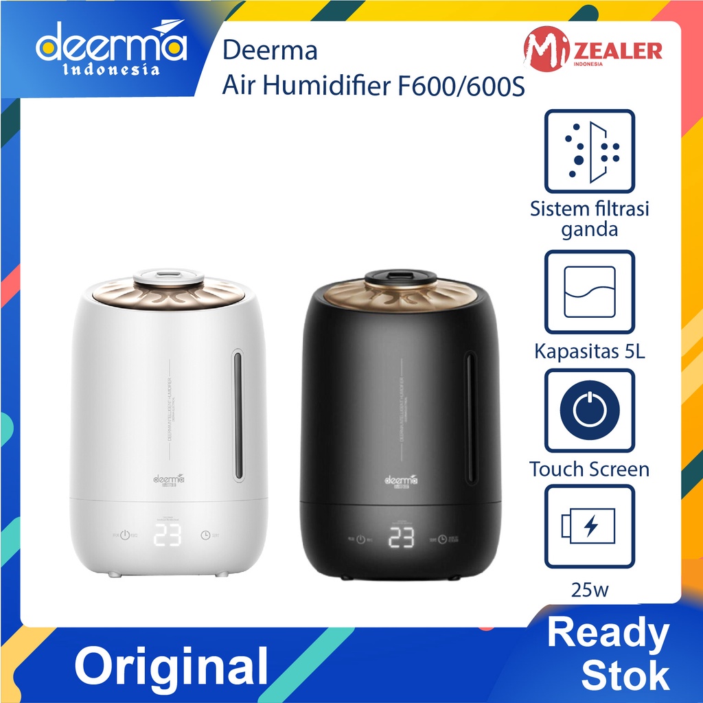 Deerma F600 Air Humidifier 5L Aromatherapy Diffusion Timing F600s