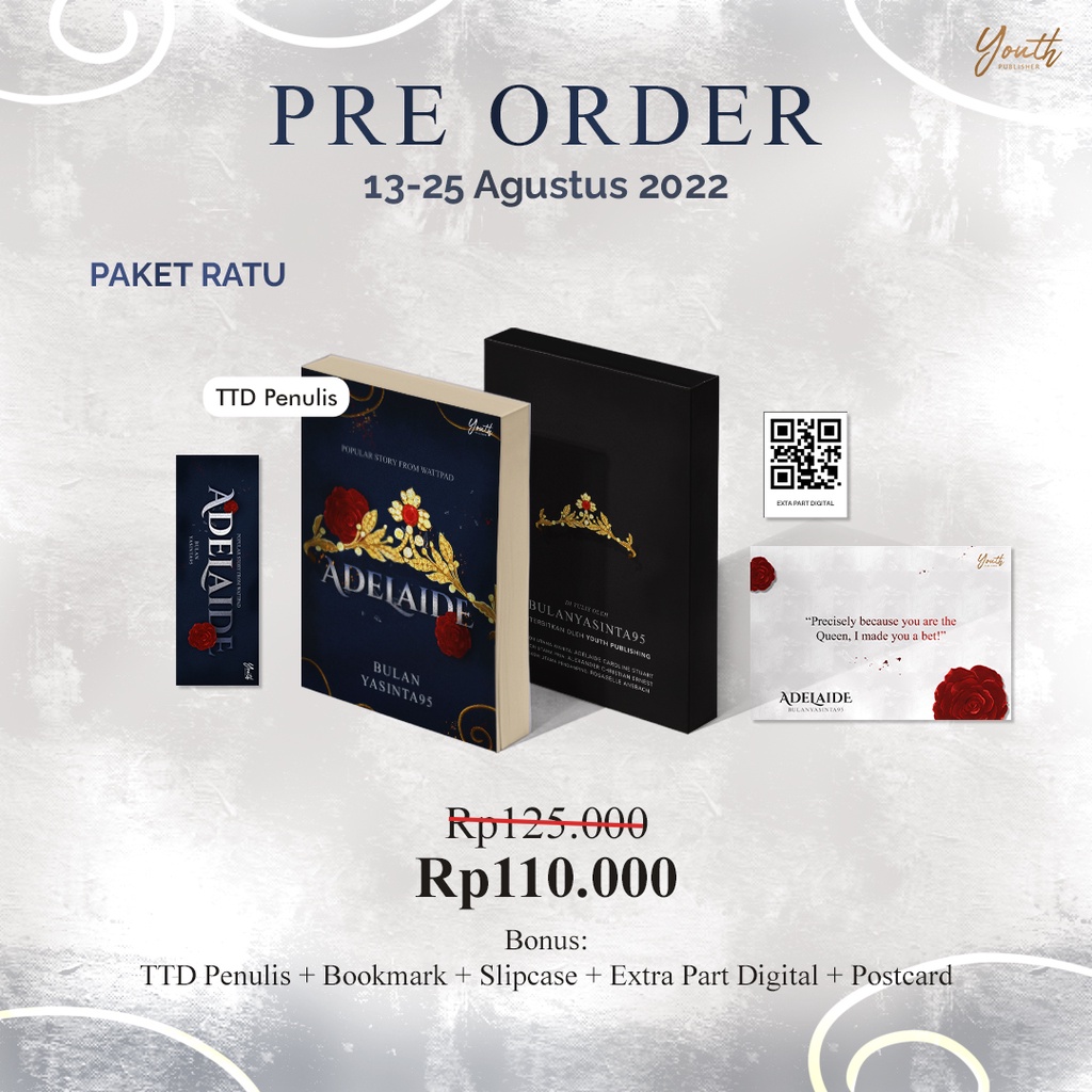 Novel ADELAIDE - Bulanyasinta95