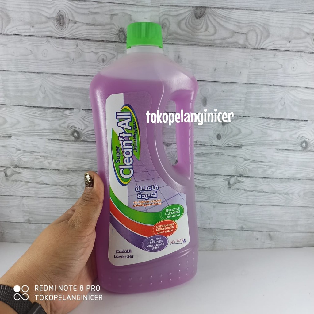 Super Clean’t All Disinfectant and Cleaner Pembersih Keramik Serbaguna, Pembunuh Kuman