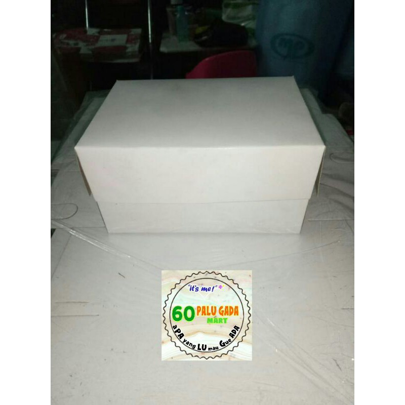

Dus snack 10x14x7 Putih Polos Tebal (10pcs)