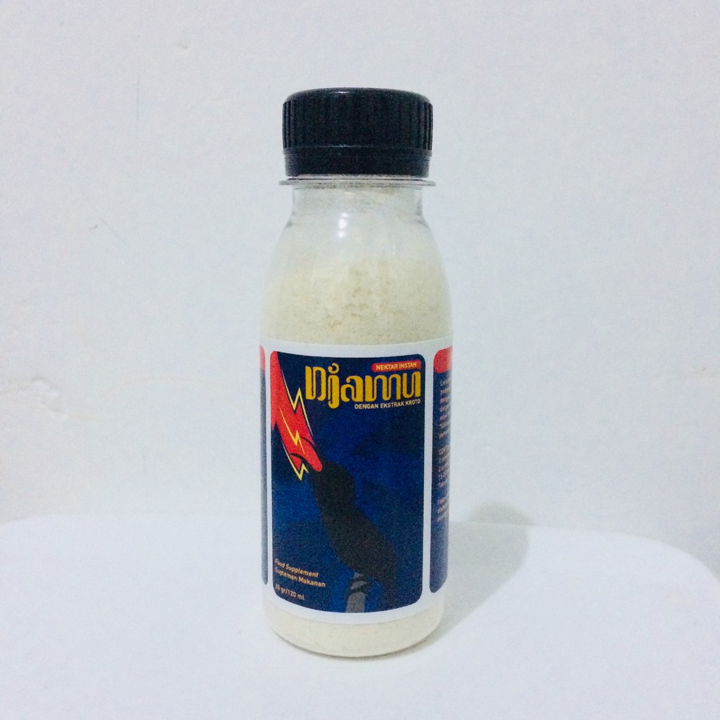 DJAMU Nektar Instan, Pakan Konin Kolibri Ninja & Burung Madu, 60 gr/120 ml