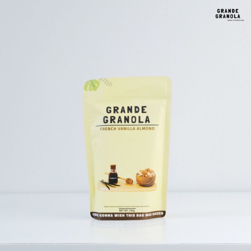 

Grande Granola French Vanila Almond 230 gram