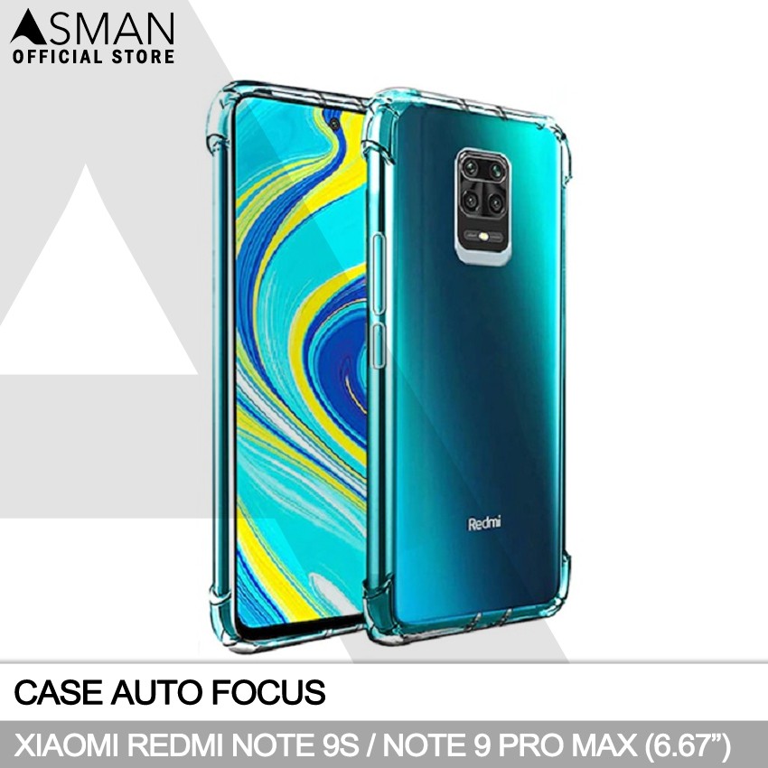 Anti Crack Xiaomi Redmi Note 9s (6.67&quot;) | Soft Case Anti Bentur - Bening