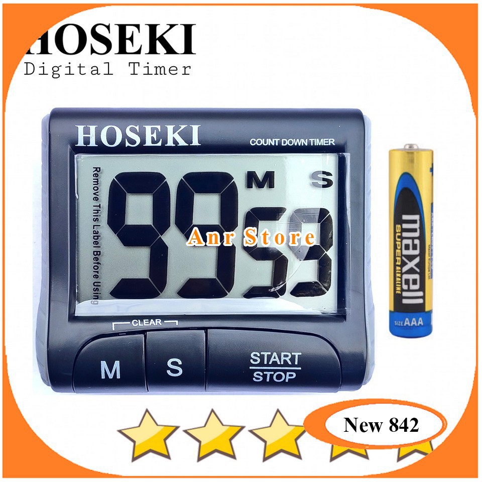 Digital Timer Stopwatch Dapur Timer Hoseki 2206 Original