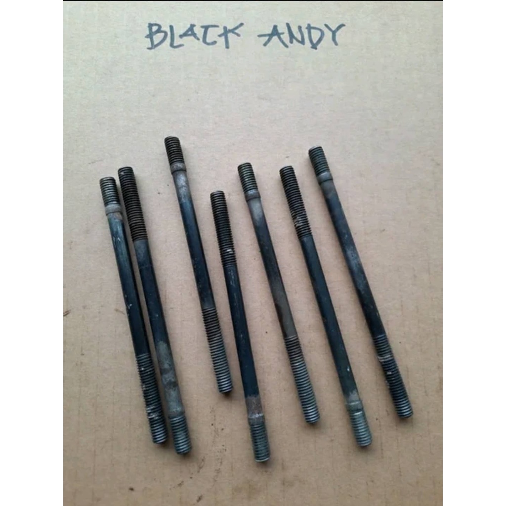 As Baut Head Blok Mesin bagian atas Satria 2 Tak Hiu dan Lumba Ori Copotan