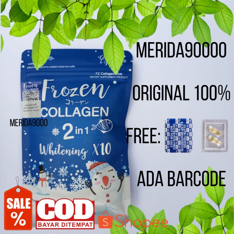 ( BISA COD ) Frozen Collagen Ori Barcode