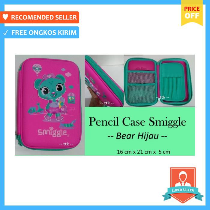 

Pencil Case Smiggle China / Smigle / Kotak Pensil - Alat Tulis - Tempat Pensil