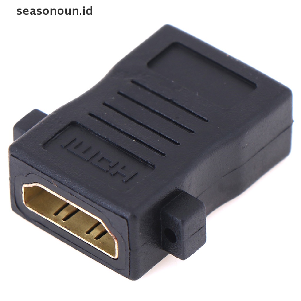 (seasonoun) Adaptor Konektor HDMI Female Ke Female