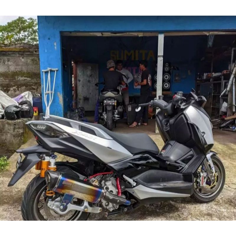 Burnout || Paket Fullsystem Xmax + Pipe guard
