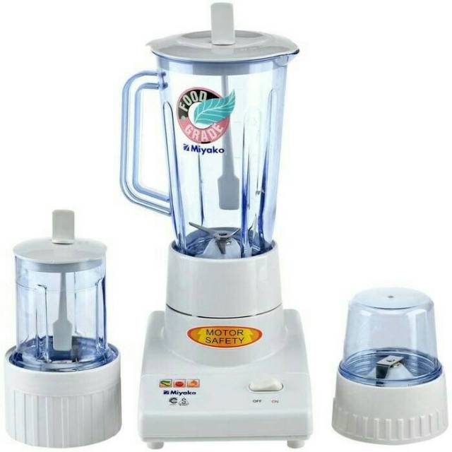 Miyako Blender Plastik 1Liter 3 in 1 BL102PL