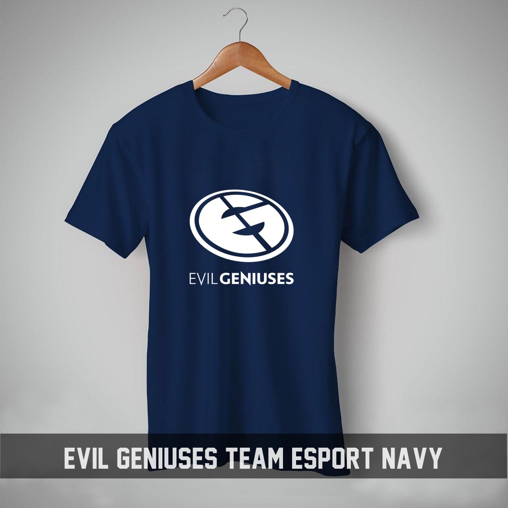 EVIL GENIUS ESPORT KAOS BIG SIZE 2XL 3XL 4XL 5XL LENGAN PENDEK