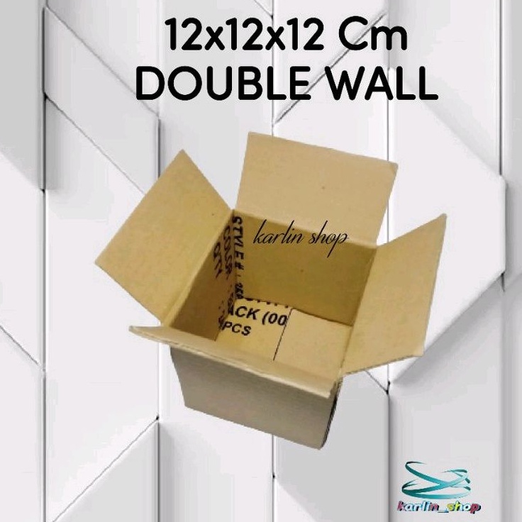 

Kardus Box 12x12x12 Cm Double Wall (Tebal)