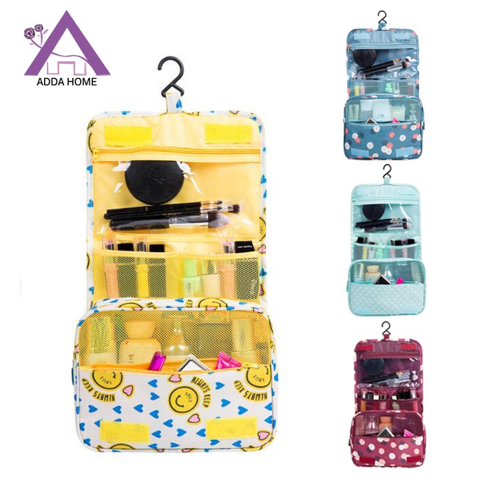 Adda Home - Tas Travel Organizer Kosmetik Perlengkapan Mandi - 24x19x10cm