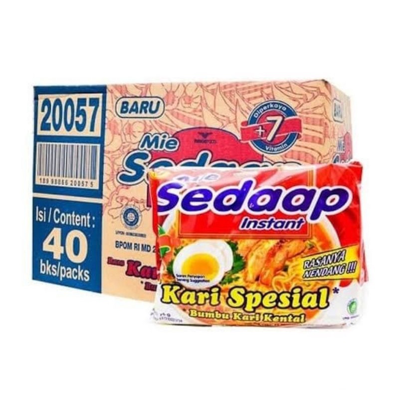 

Mie Sedaap Kari Spesial 100gr