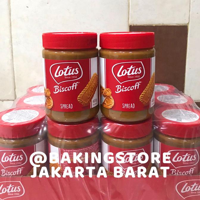 

siap kirim] Lotus biscoff spread original / smooth 400 gram