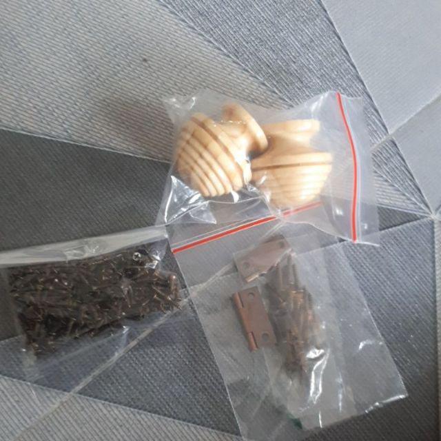 Knob Kayu 30 X 30 Mm A.e1435 Tarikan Laci Cabinet Handle Kayu Natural