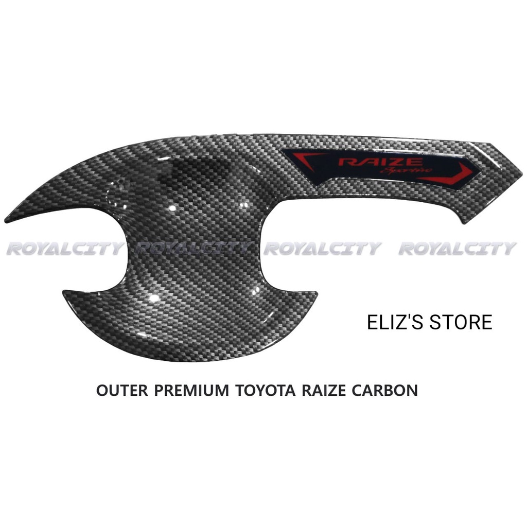 outer+handle keyless toyota raize carbo/paket outer+handle toyota raize carbon