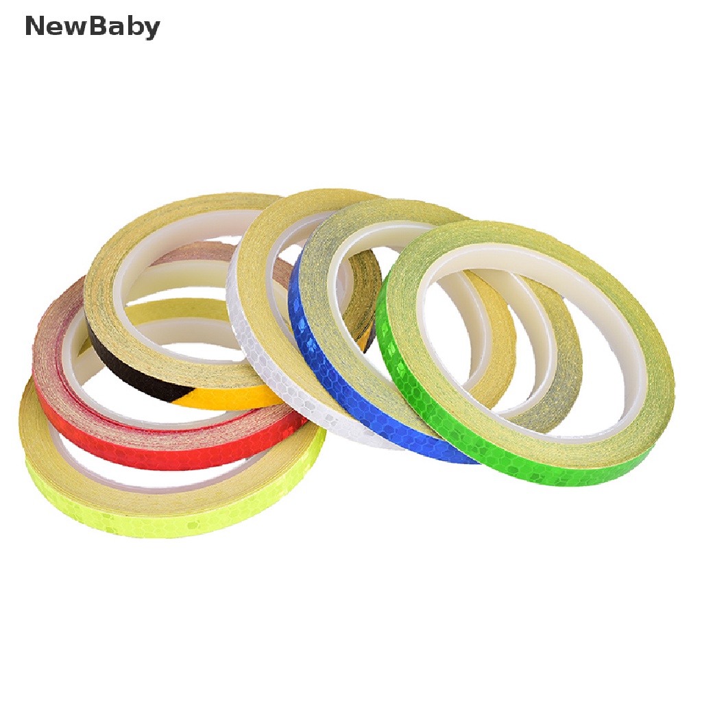 Stiker Strip Reflektif Fluorescent Untuk Sepeda Mtbmotor
