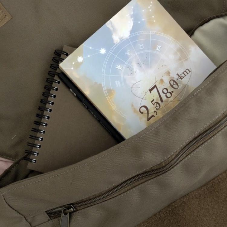 Recomended STAR MESSENGER BAG [BLACK] | aesthetic messenger bag | fairycore bag