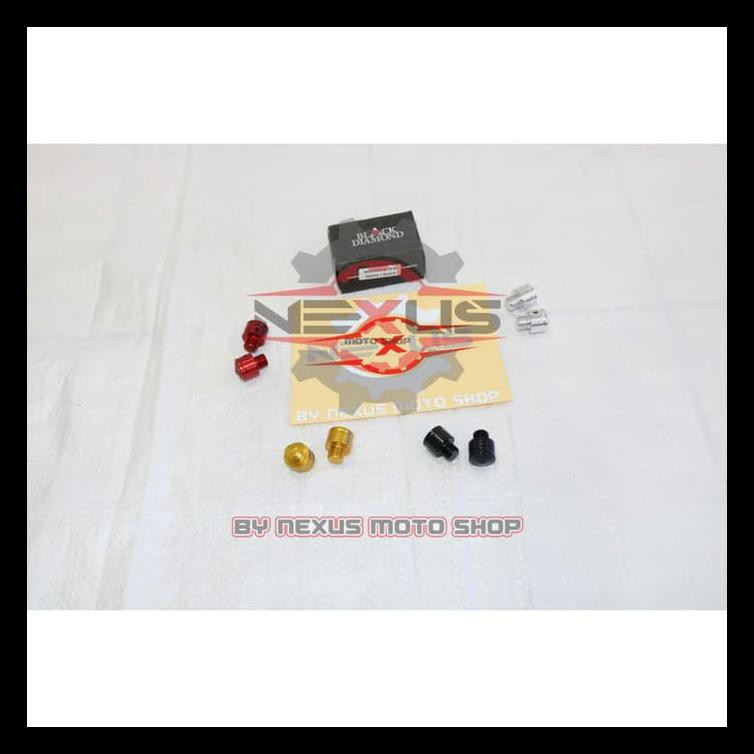 GRATIS ONGKIR TUTUP BAUT SPION CNC BLACK DIAMOND HONDA ADV 150 PCX 150 