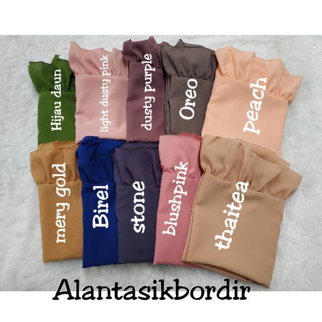 Alantasik - PASHMINA RUFFLE DIAMOND R.18