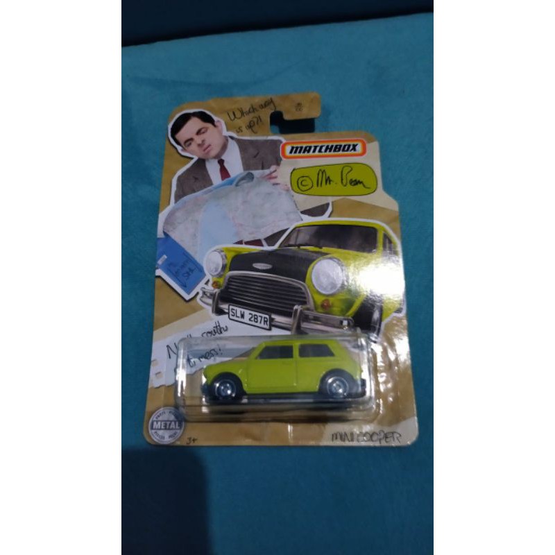 Matchbox mini Cooper Mr bean