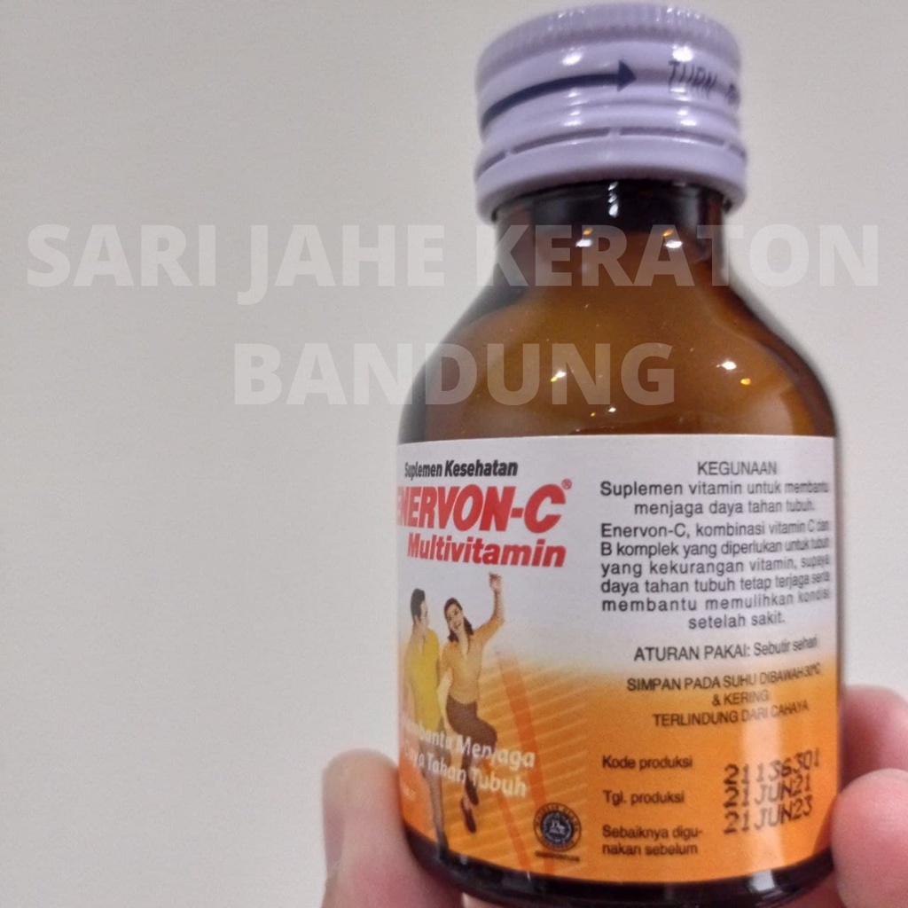 Enervon C Botol ISI 30 Tablet 100% Original ED PANJANG