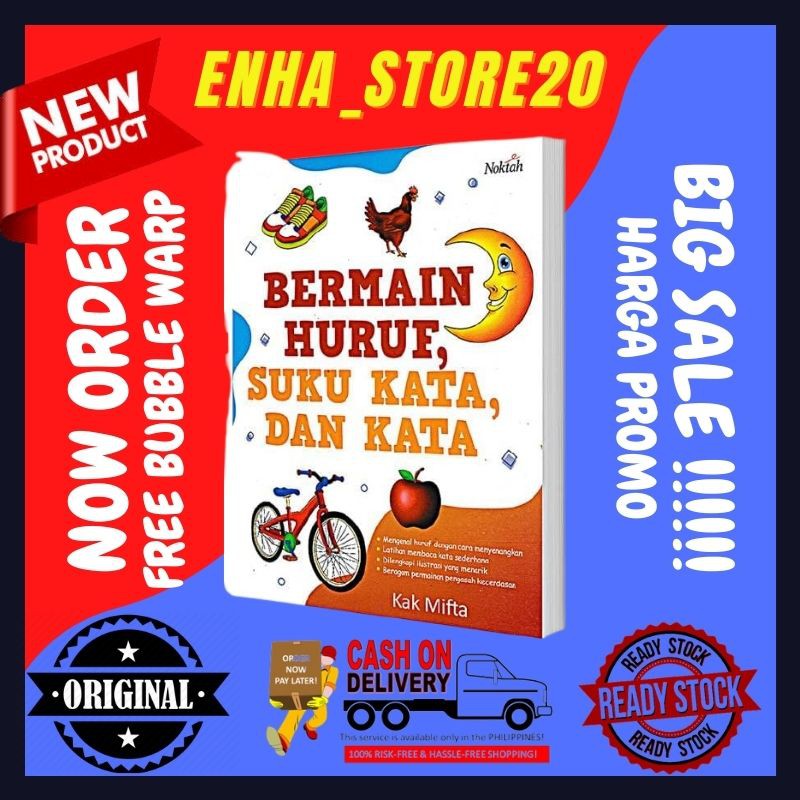 Buku Bermain Huruf Suku Kata dan Kata
