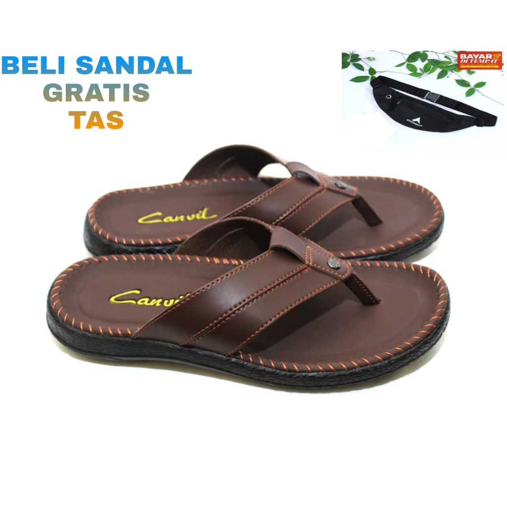  sandal  pria  sandal  jepit pria  sandal  casual Shopee 