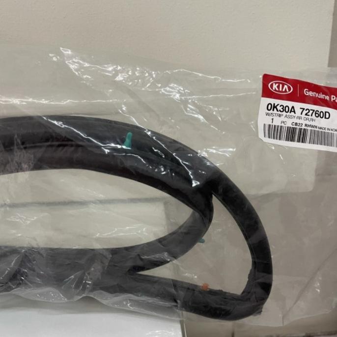 Sparepart Mobil Karet Pintu Belakang Kanan Kia Rio Sf New Produk Rekomendasi