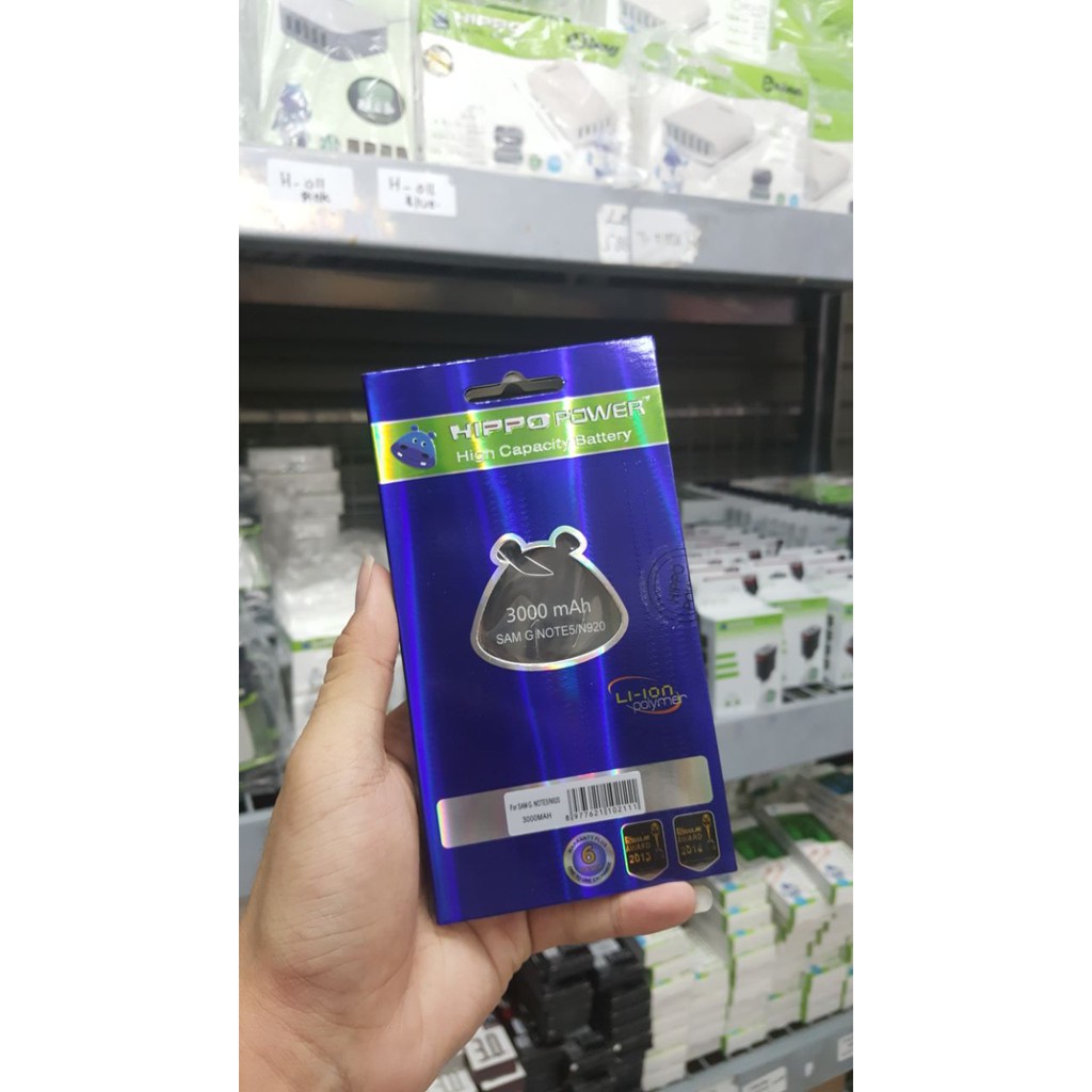 Hippo Baterai Samsung Galaxy Note 5 N920 3000 MAH