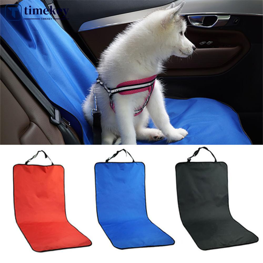 Timekey Cover Pelindung Jok Belakang Mobil Bahan Kain Oxford Anti Air Untuk Anjing Peliharaan D1R9