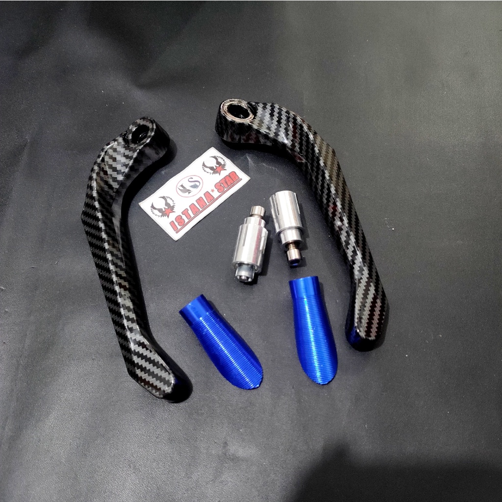 handguard proguard carbon universal nmax aerox gsx vixion vario pcx BIRU