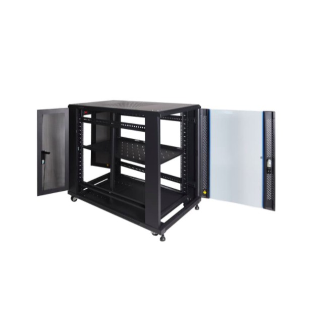 IR11520G - 20U Close Rack Depth 1150mm Glass Door 19&quot; - INDORACK