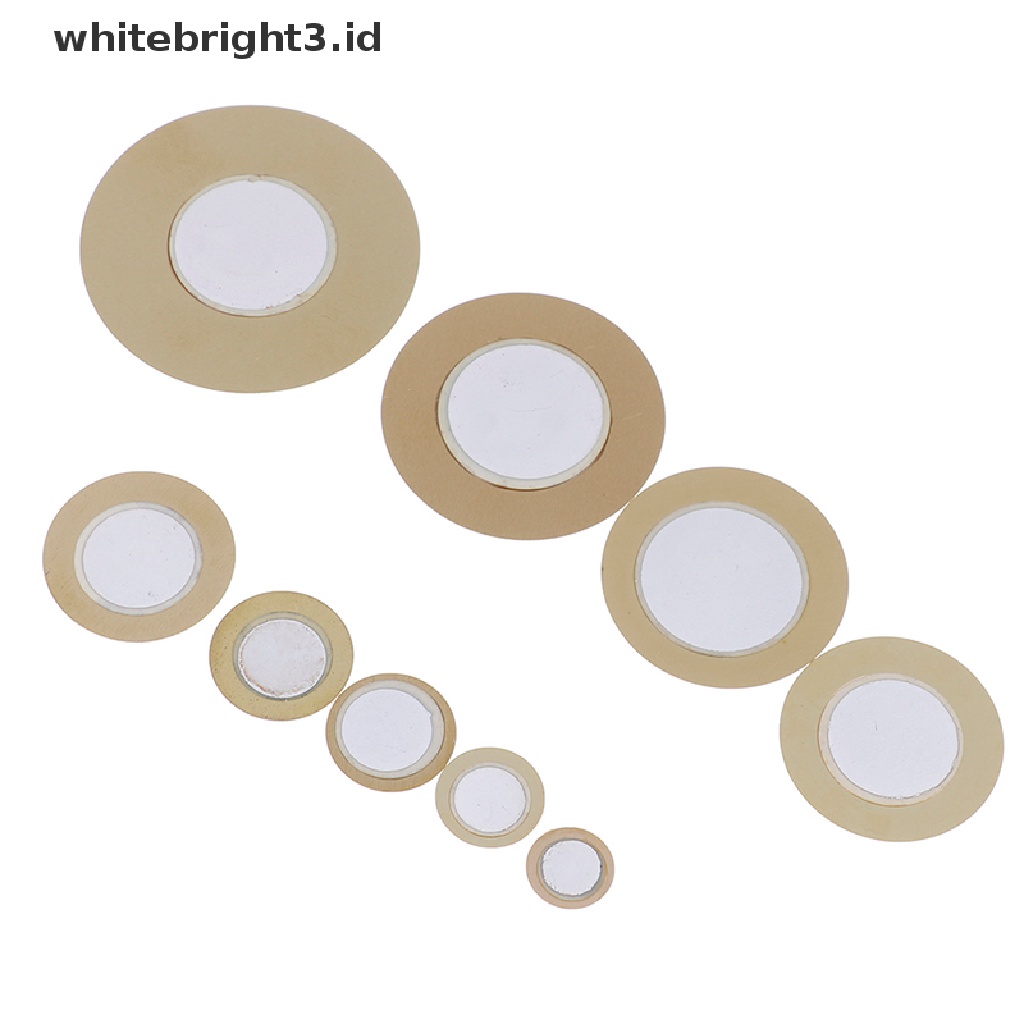 (whitebright3.id) 10pcs Disk drum trigger 12-50mm Bahan Tembaga Dengan sensor Suara