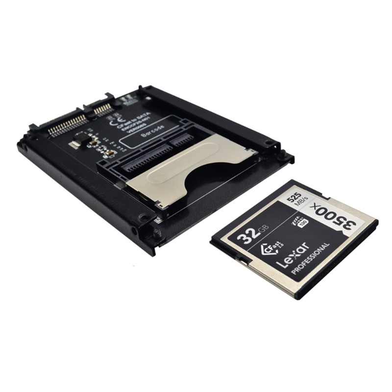 Btsg Universal CFast to SATA3.0 Card Reader Komputer 22Pin Ke CFast Hard Disk Adapter Alat Pembaca Kartu CFast Nyaman