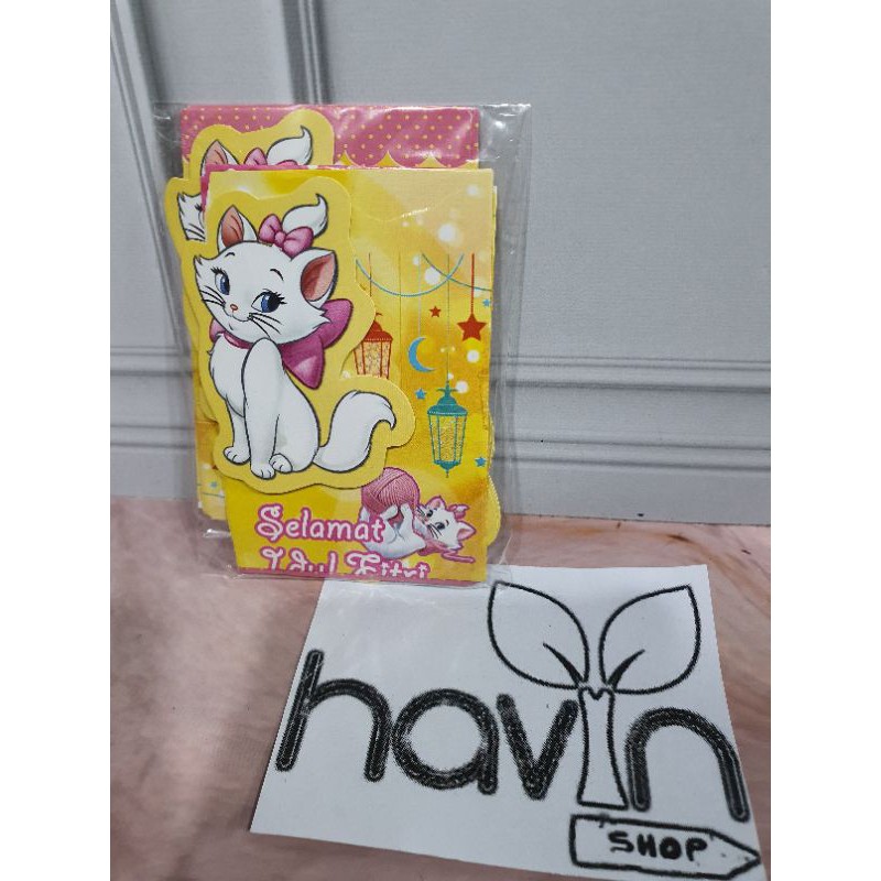 AMPLOP LEBARAN model 3DIMENSI (9cm X 6.5cm)/ANGPAO IDUL FITRI 3DIMENSI-CAT