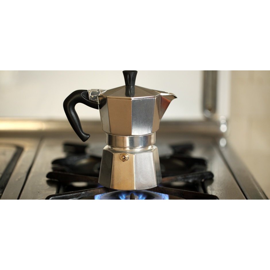 Espresso Coffee Maker Moka Pot Teko Stovetop Filter 50/100/150 ml