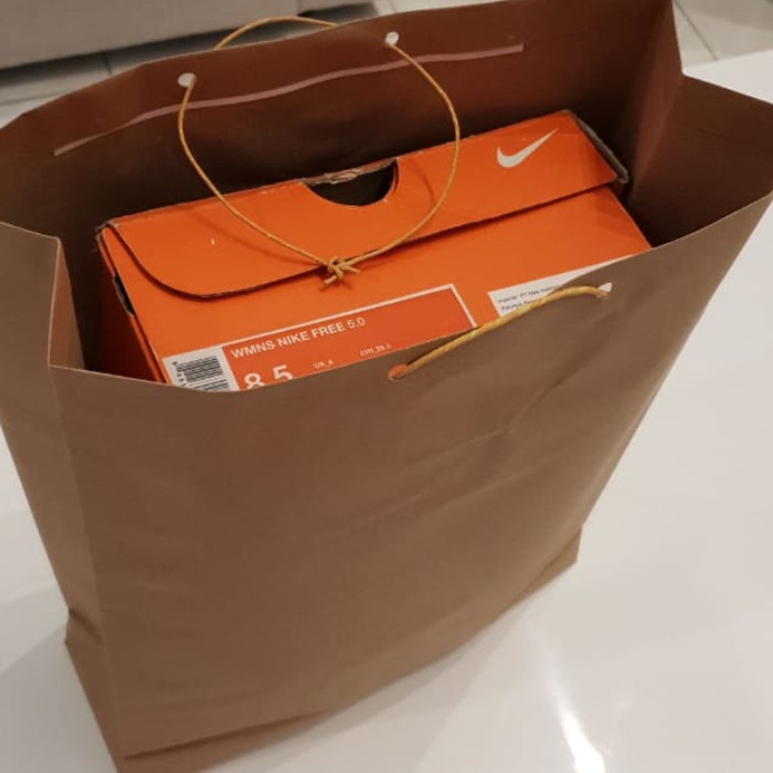 

Paper Bag 30X40 Brown Polos Jumbo Kemasan Sepatu Hampers
