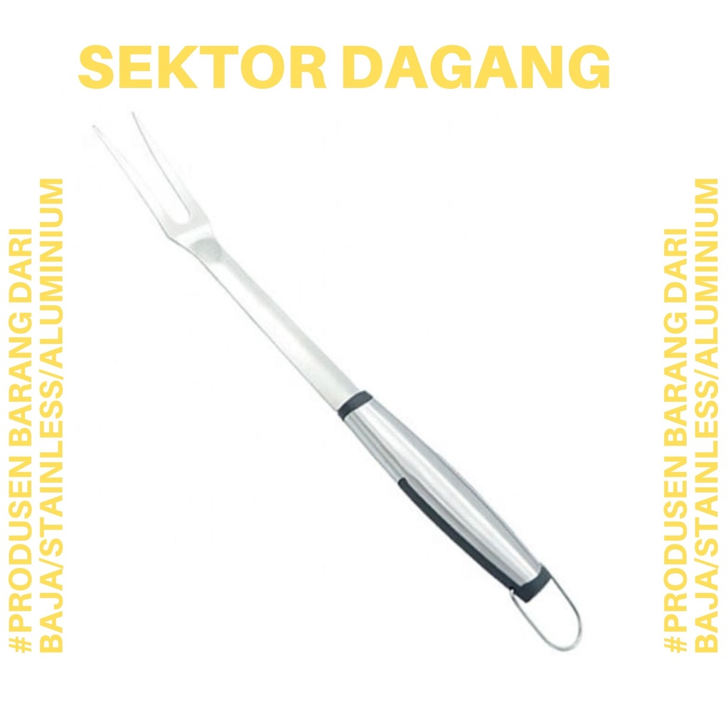 GARPU BBQ STAINLESS BBQ / GARPU BBQ / ROTI BAKAR / MARTABAK / GARPU MARTABAK