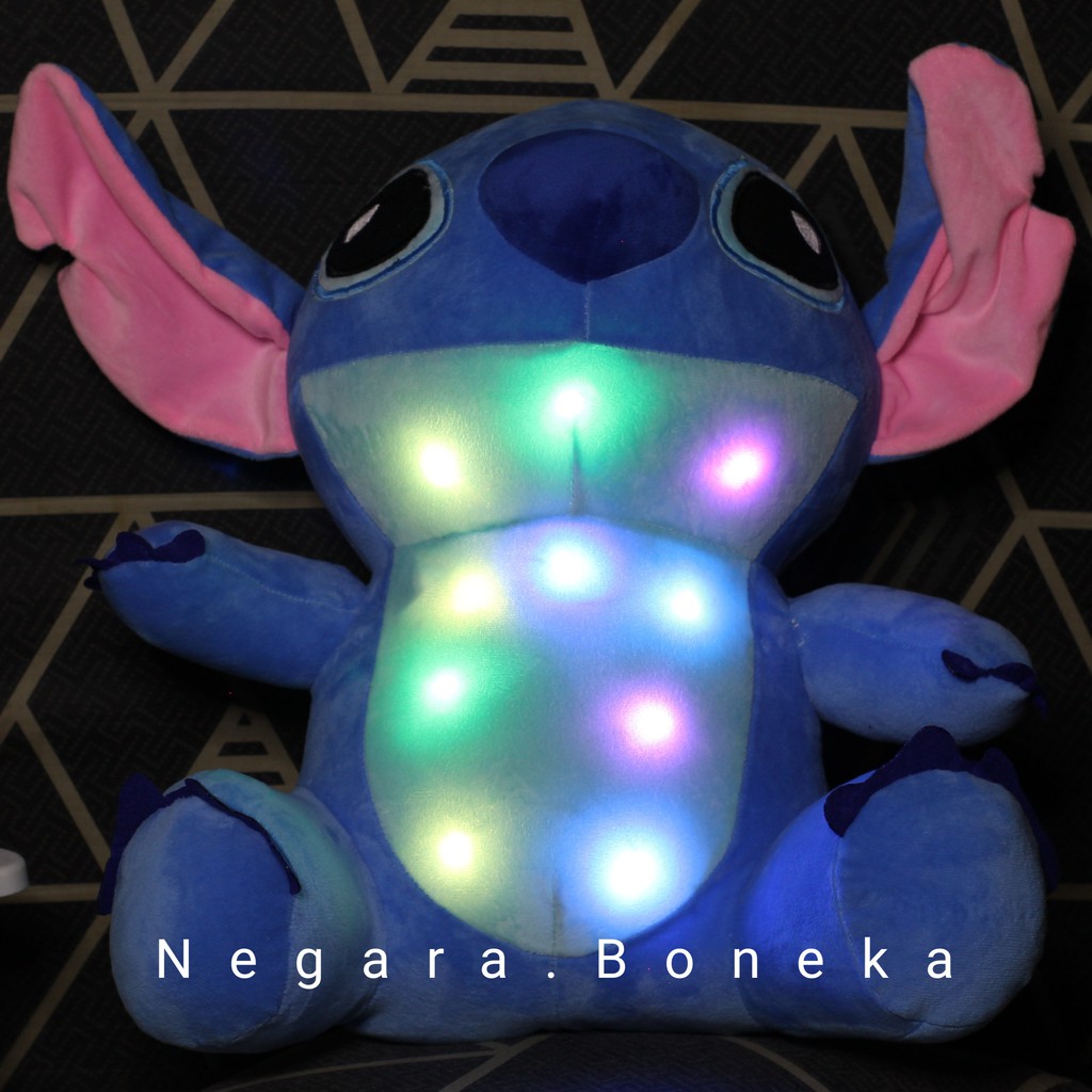 Boneka Lampu Led / Boneka Stitch LED ukuran 55 cm