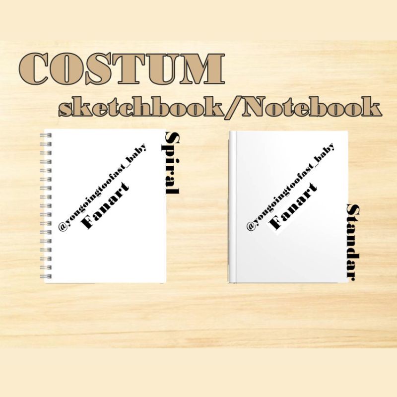 

Custom Sketchbook/Notebook