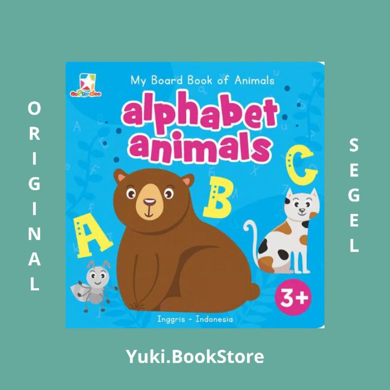 Opredo My Board Book Of Animals: Alphabet Animals
