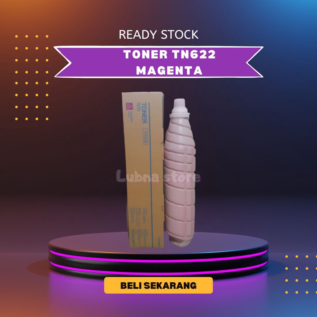Toner TN622 Compatible Konica Minolta Bizhub C1100/C1085 - Magenta