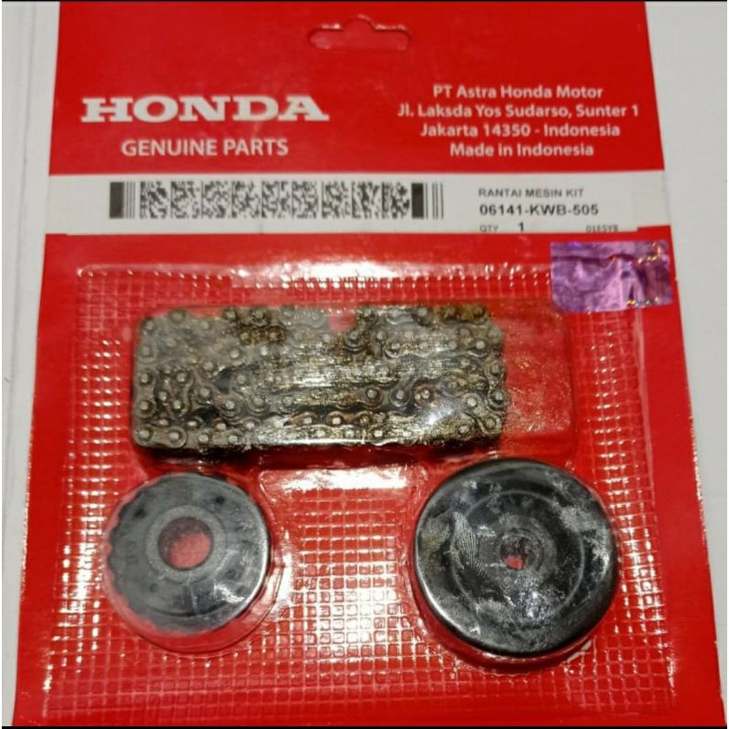 RANTAI KETENG SET MATA 92 REVO ABSOLUTE REVO 110 BLADE (KWB)