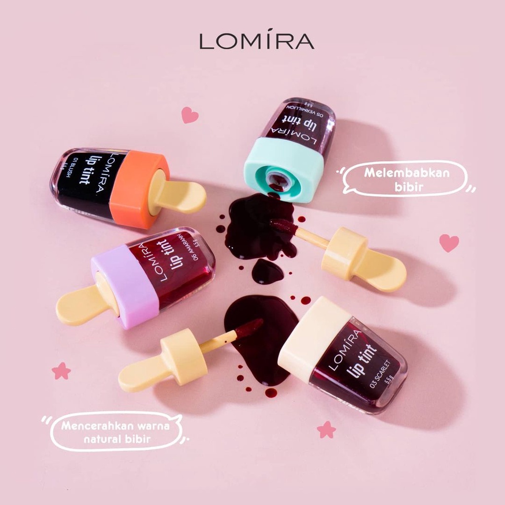 ✦SINAR✦ Lomira Lip Tint - Lip Tint Lomira 5,5g