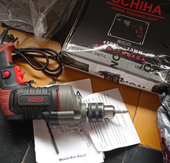 Mesin Bor Drill 13mm Type 13-5 Besi Kayu Tembok Uchiha